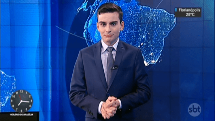 Pupilo de Silvio Santos, Dudu Camargo já "rogou praga" em jornalista do SBT