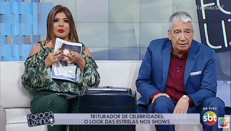 Clima é tenso nos bastidores do "Fofocalizando" do SBT