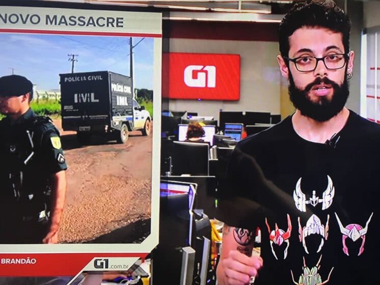 Jornalista barbudo da Globo deixa internautas chocados