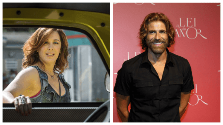 Claudia Raia emociona a todos nos bastidores de "A Lei do Amor" ao fazer surpresa para Reynaldo Gianecchini