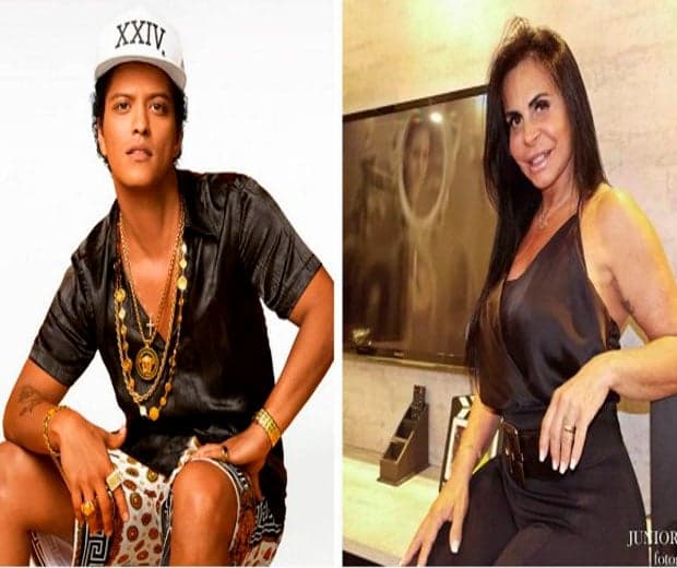 Bruno Mars compartilha gif de Gretchen e cantora sonha com encontro