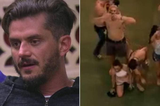 Marcos força Emilly a beijá-lo e causa polêmica no "BBB 17"; assista!
