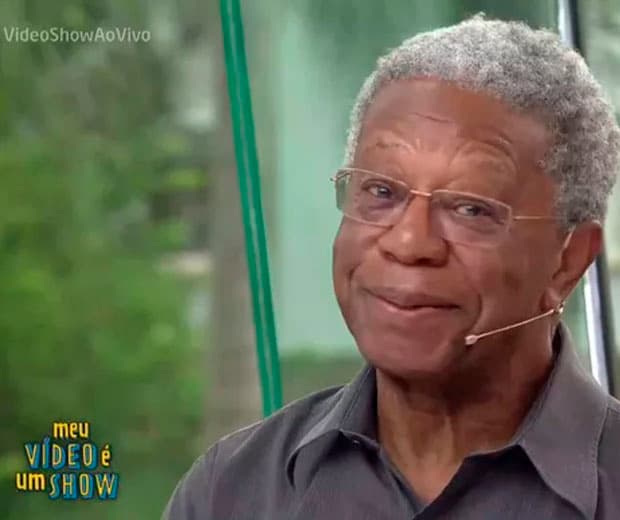 Milton Gonçalves dá "pití" e quase abandona "Vídeo Show" ao vivo