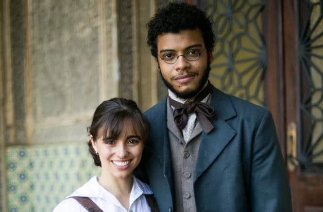 Isabella Dragão e Felipe Silcler viverão amor proibido em "Novo Mundo"