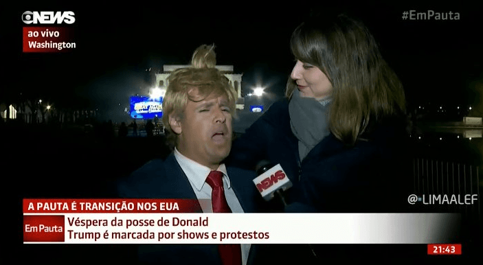 Vesgo diz que também enganaria repórter da Band: "Claro! Iria do mesmo jeito"