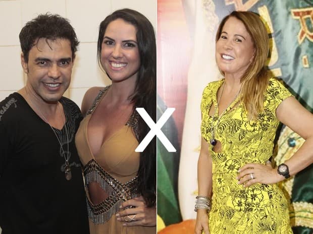 Zezé Di Camargo e Graciele Lacerda curtem férias no mesmo lugar de Zilu