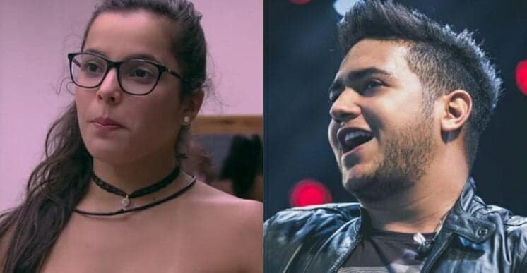 Emilly fala do seu ex, o cantor Juliano, e Marcos fica enciumado