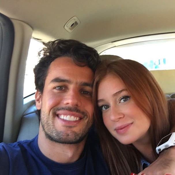 Marina Ruy Barbosa celebra Valentine's Day com Xande Negrão