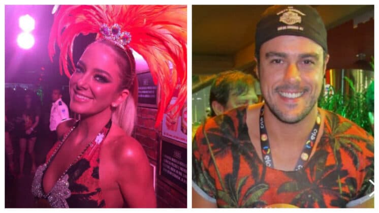 Em camorote de Carnaval, Ticiane Pinheiro dá o fora em Joaquim Lopes