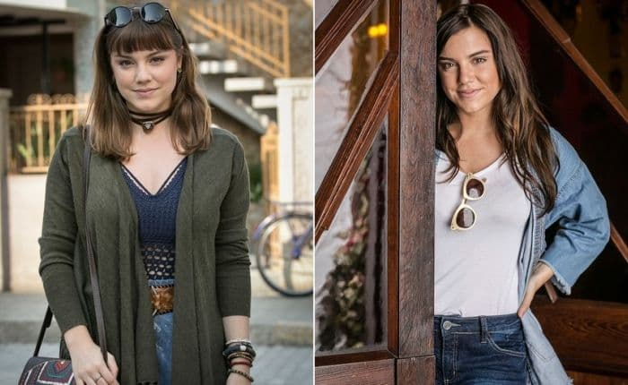 Alice Wegmann gravou três finais em "A Lei do Amor"