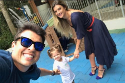 Ceará fala sobre sucesso da filha Valentina na web