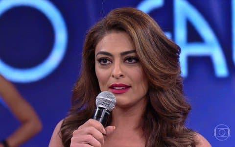 Ao vivo na Globo, Juliana Paes causa ao fazer revelações amorosas