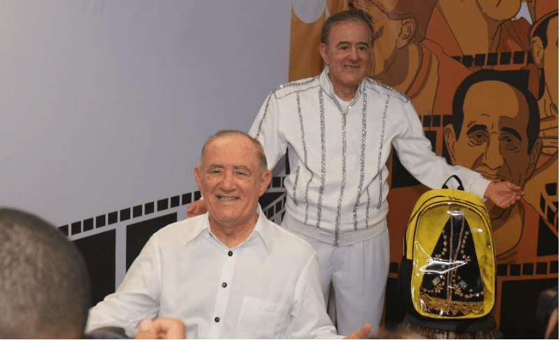 Renato Aragão ganha estátua de cera em tamanho real Foto - divulgação.