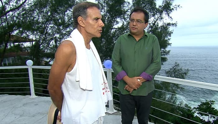 Com entrevista de Mário Gomes, "Domingo Show" bate recorde de audiência do ano