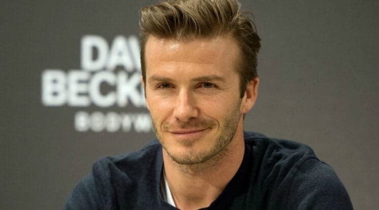 David Beckmam sofre acidente de carro com o filho