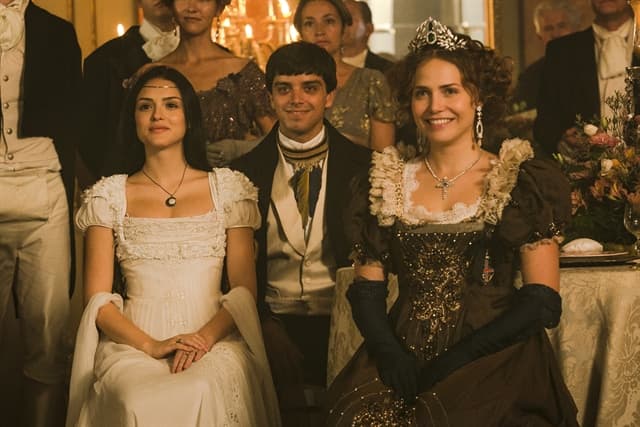 Primeiro capítulo de "Novo Mundo" será movimentando por baile que une Joaquim e Anna