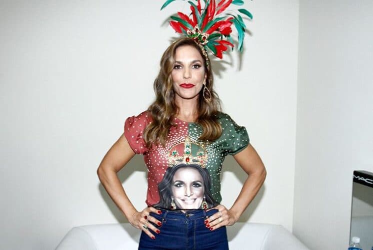 Ivete Sangalo exclui álcool e pede comida saudável em camarim antes de show