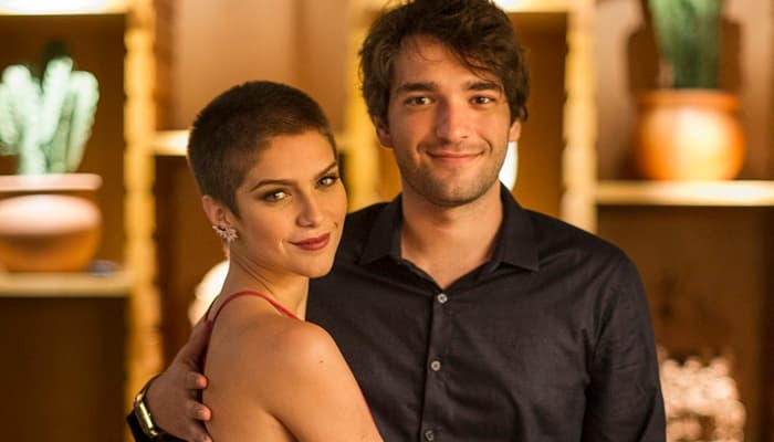 Tiago (Humberto Carrão) e Letícia (Isabella Santoni) "A Lei do Amor" (Foto: Divulgação/Globo) Tiago (Humberto Carrão) e Letícia (Isabella Santoni) "A Lei do Amor" (Foto: Divulgação/Globo)
