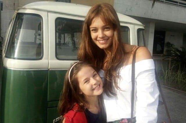 Leticia Braga e Sophie Charlotte gravam "Os Dias Eram Assim"