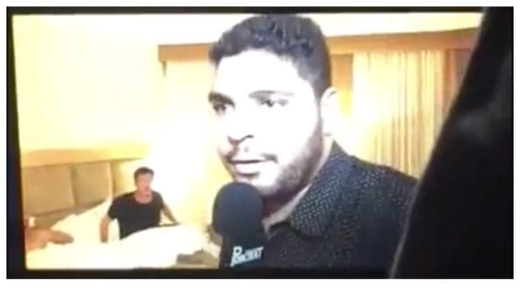 Pegadinha! Repórter do Porchat flagra apresentador com outro homem na cama e fica em choque!
