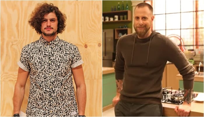 Ex-"MasterChef" discute com jurado do "The Taste Brasil" em restaurante