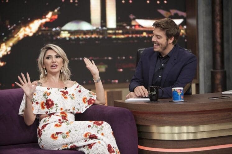 Em entrevista polêmica a Fábio Porchat, Antonia Fontenelle fala sobre a briga judicial pela herança de Marcos Paulo