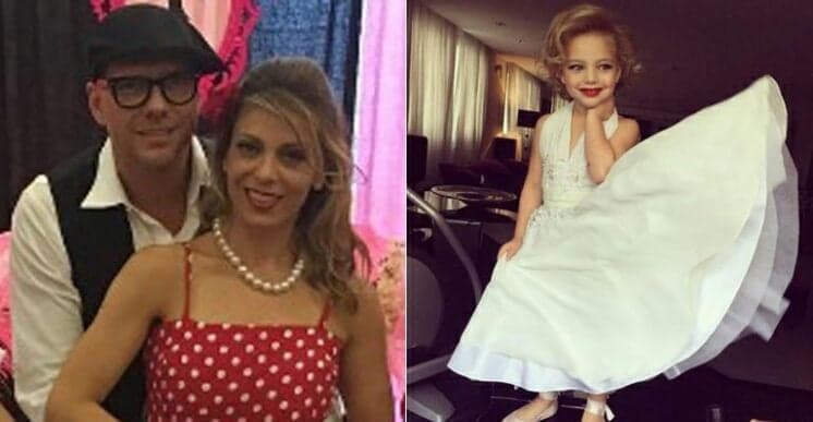 Sheila Mello fantasia a filha de 4 anos em Marilyn Monroe e é detonada na web