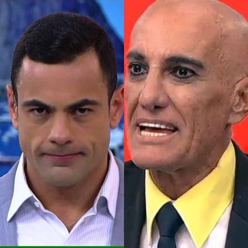Apresentadores da Record se estranham ao vivo durante telejornal