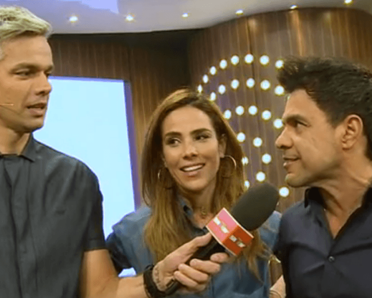 Após fim de polêmicas, Wanessa e Zezé gravam programa juntos
