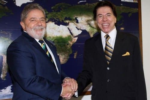 Encontro entre Silvio Santos e ex-presidente Lula vai parar na mira da Justiça