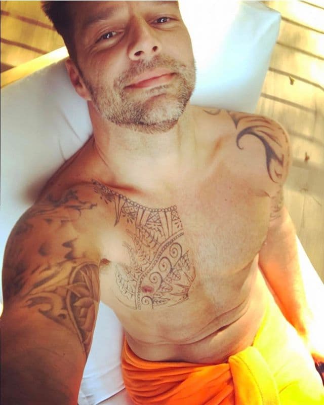 Ricky Martin publica foto de momento íntimo e leva fãs à loucura