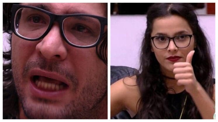 Ao vivo no "BBB17", Tiago Leifert desmente Marcos e programa se torna um verdadeiro "barraco"