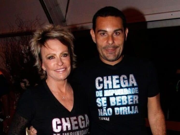Ex-marido parabeniza Ana Maria Braga na web: "Maravilhosa"
