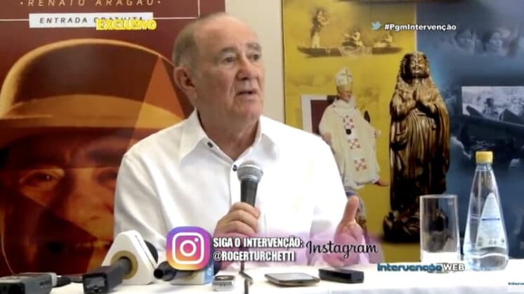 Programa "Intervenção Web" recebe Didi, que se emociona em Santuário de Aparecida