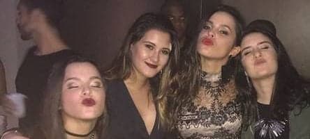 Emilly Araújo comemora grupo no whatsapp com filhas de Fátima Bernardes
