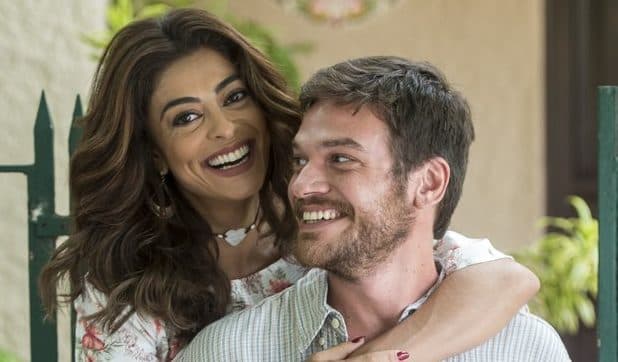 Química entre Juliana Paes e Emílio Dantas nos bastidores de novela chama atenção