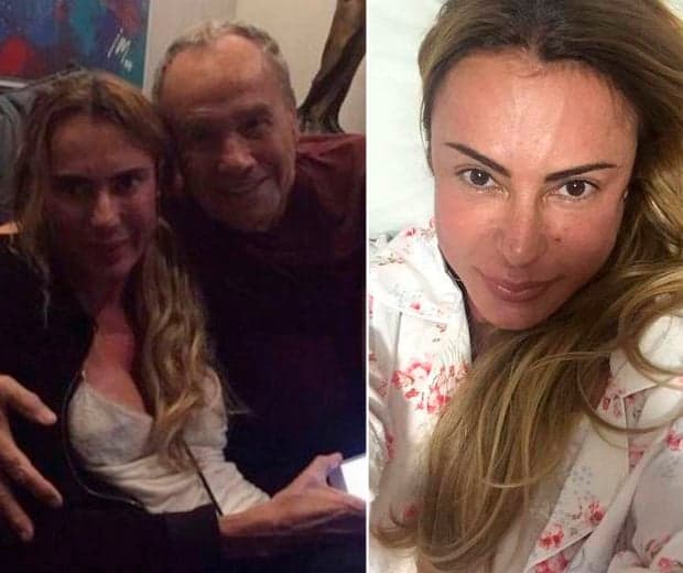 Após coma, mulher de Stênio Garcia perdeu 9kg
