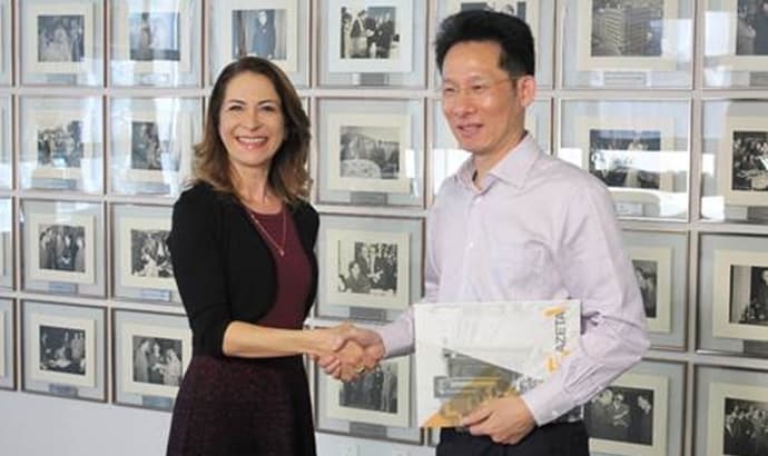 TV Gazeta surpreende e fecha parceria com TV chinesa para troca de conteúdos