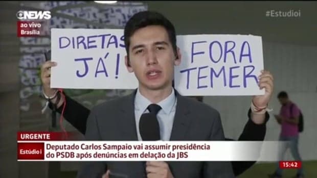 Votação do arquivamento da denúncia contra Michel Temer faz Globo News ser líder de audiência
