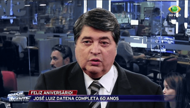 Datena revela que não gosta de apresentar o "Brasil Urgente"
