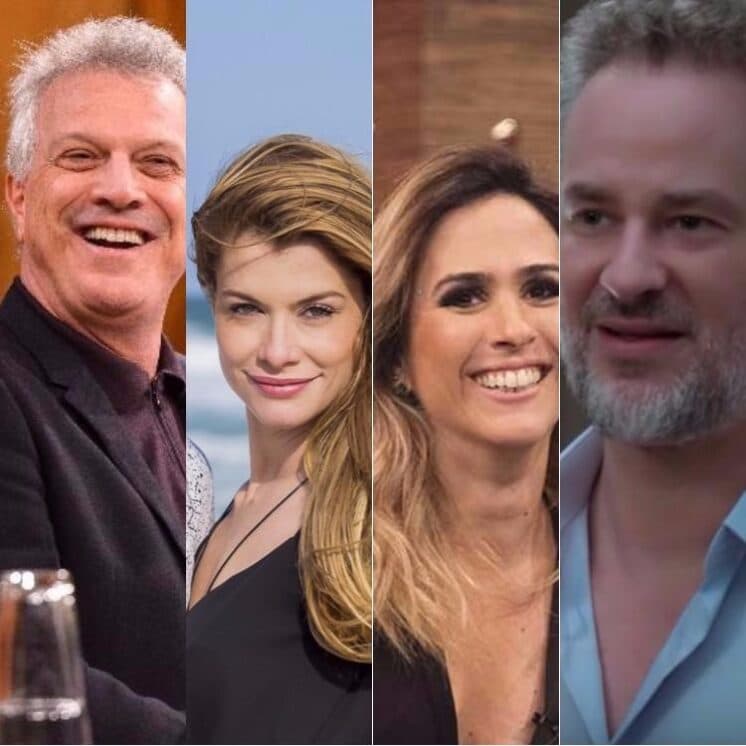 Tatá Werneck, Silvio Santos, Bial, Dan Stulbach e "Power Couple" estão no "Subiu, desceu" da semana