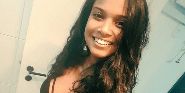 Grávida de 2 meses, Joana da "Malhação" posta primeira foto do barrigão na web