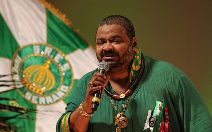 O cantor Arlindo Cruz. (Foto: Divulgação)