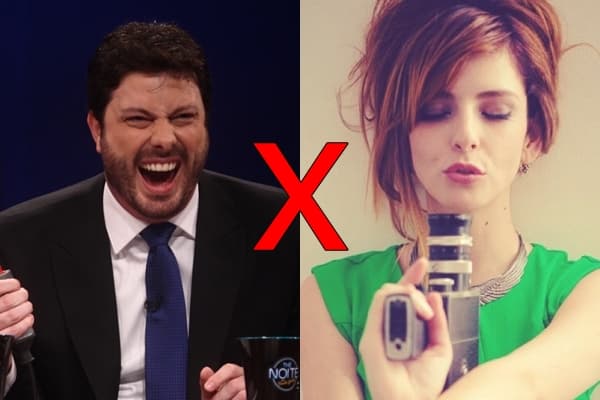 Danilo Gentili bate boca com apresentadora e clima esquenta na web