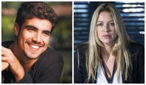 Caio Castro e Luana Piovani Foto - montagem Caio Castro e Luana Piovani Foto - montagem