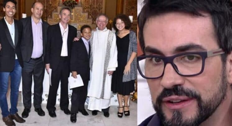 Padre Fábio de Melo comenta sobre casal gay que batizou filhos adotados