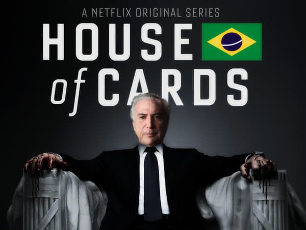 Perfil de série americana sobre política brinca com denúncia no Brasil: "Tá difícil competir"