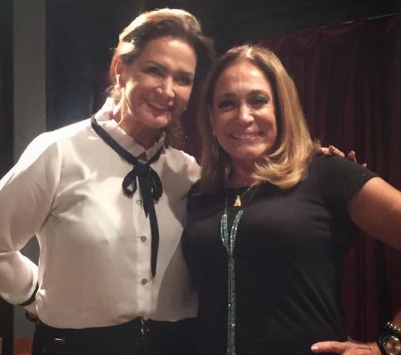 Ex-BBB Ieda realiza sonho de conhecer Susana Vieira: "quanta honra"