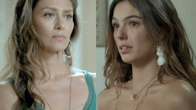 Ritinha dá conselho para Joyce, que não gosta e a expulsa do quarto em "A Força do Querer"