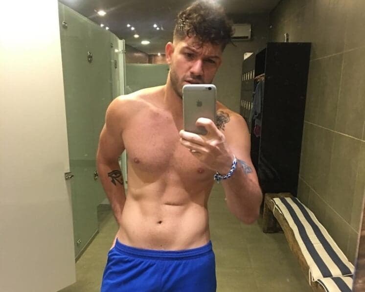 Ex-BBB Luiz Felipe mostra corpão e revela que era gordo; veja o antes e depois